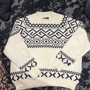 Brunette the Label- the fair isle knit size s/m